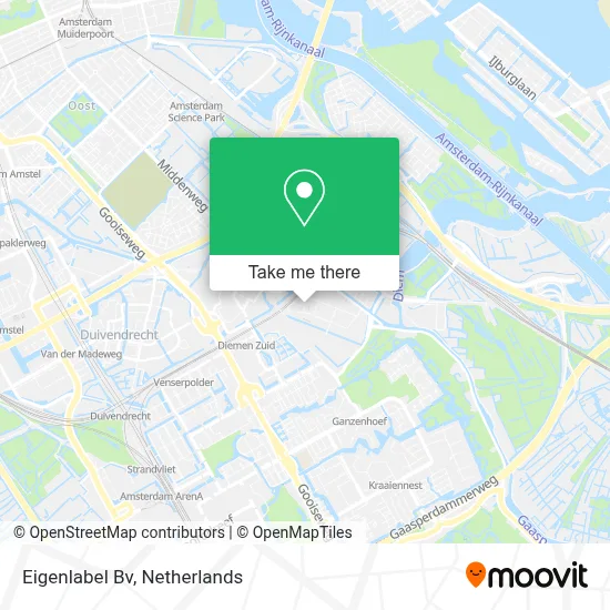 Eigenlabel Bv map
