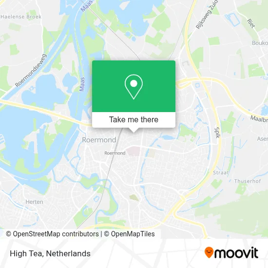 High Tea map