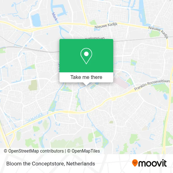 Bloom the Conceptstore map