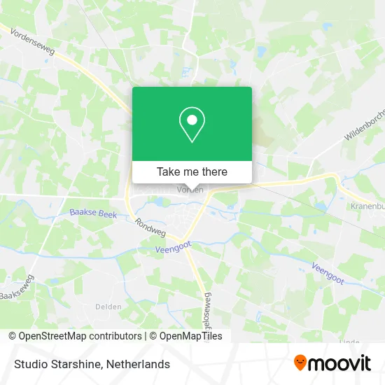 Studio Starshine map