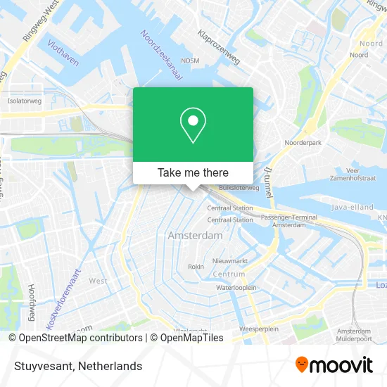 Stuyvesant map