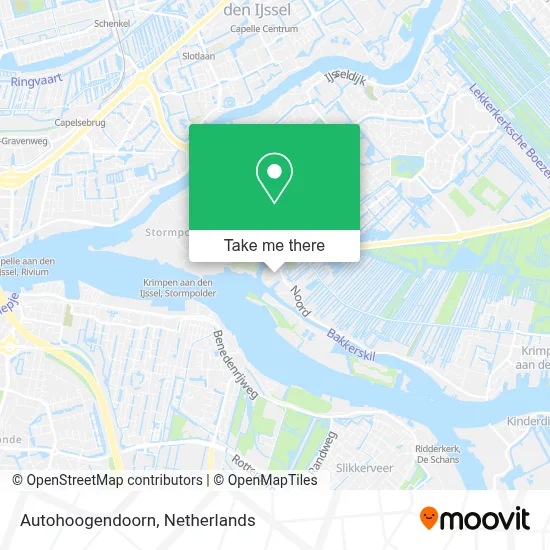 Autohoogendoorn map