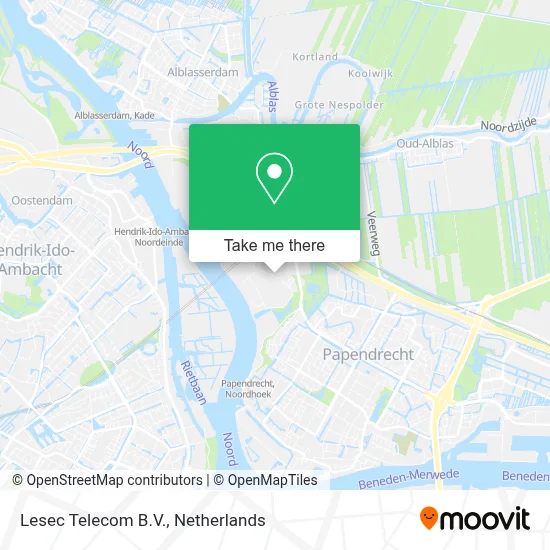 Lesec Telecom B.V. map