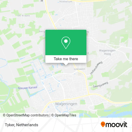 Tyker map
