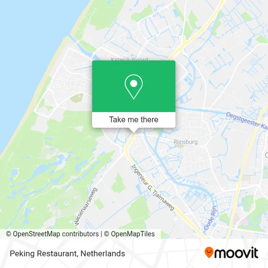 Restaurant Peking map