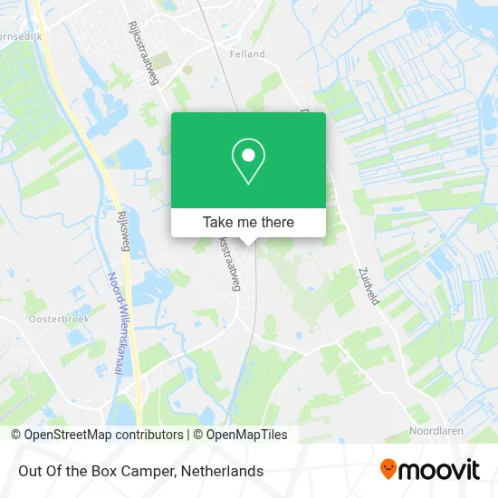 Out Of the Box Camper map