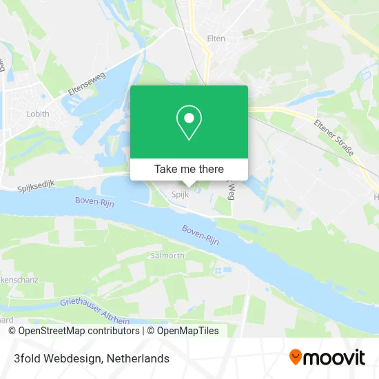 3fold Webdesign map