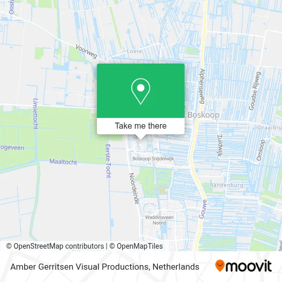 Amber Gerritsen Visual Productions map