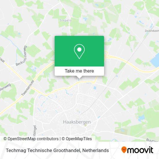Techmag Technische Groothandel map