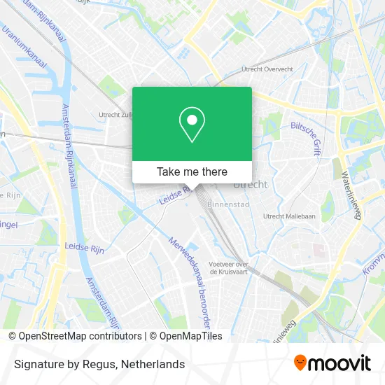 Signature by Regus map