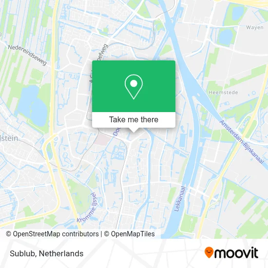 Sublub map