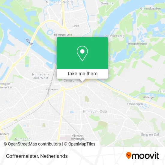 Coffeemeister map