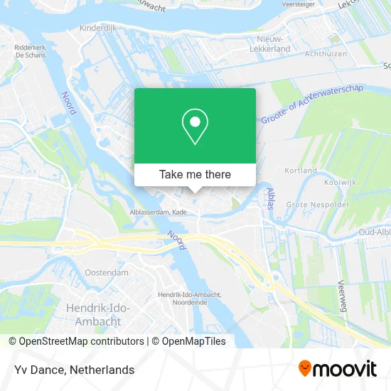 Yv Dance map