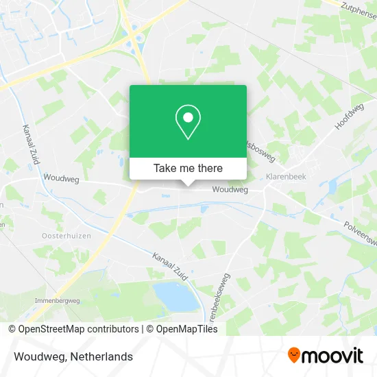 Woudweg map