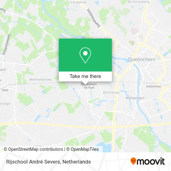 Rijschool André Severs map
