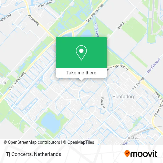 Tj Concerts map