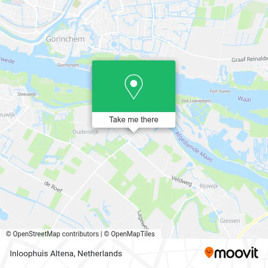 Inloophuis Altena map