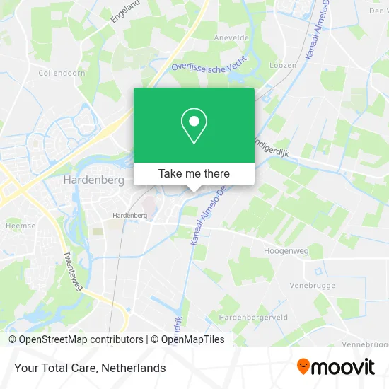Your Total Care map