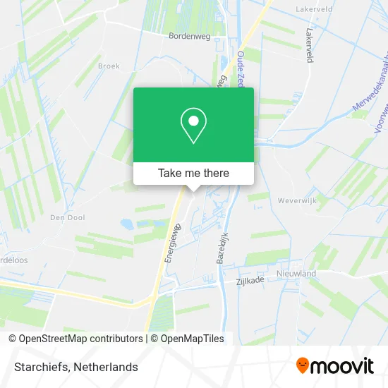 Starchiefs map