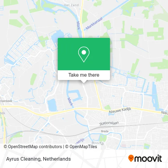 Ayrus Cleaning map