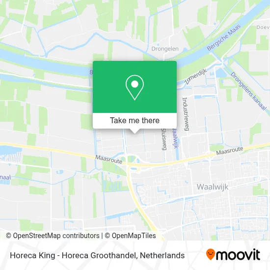 Horeca King - Horeca Groothandel map