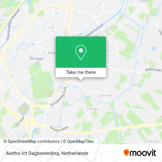 Aletho Ict Dagbesteding map