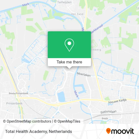 Total Health Academy map
