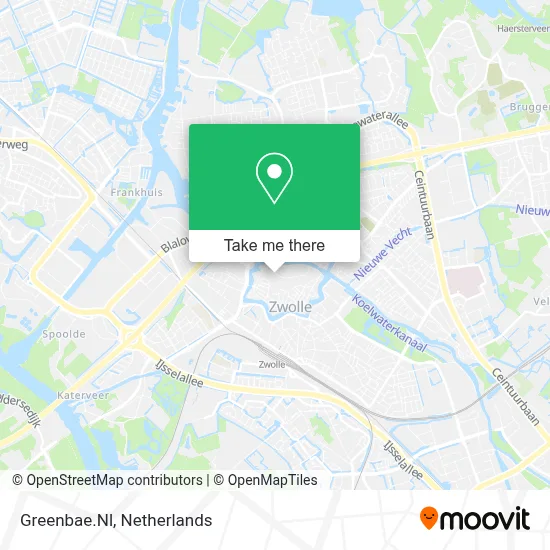 Greenbae.Nl map