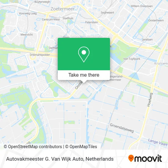 Autovakmeester G. Van Wijk Auto map