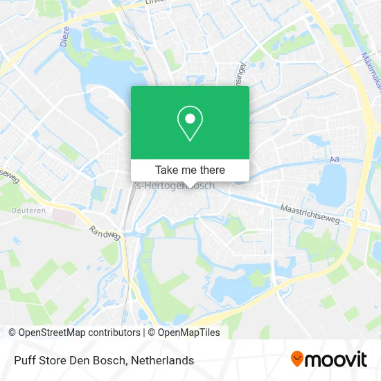 Puff Store Den Bosch Karte