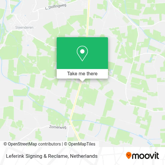 Leferink Signing & Reclame map