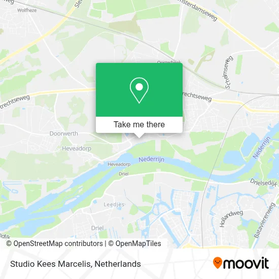Studio Kees Marcelis map