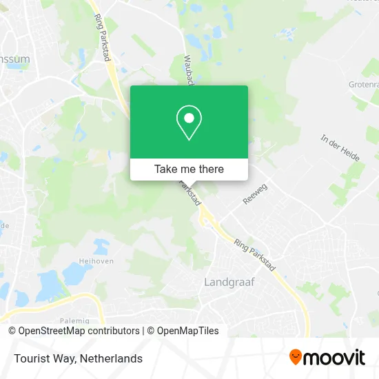 Toeristenweg map
