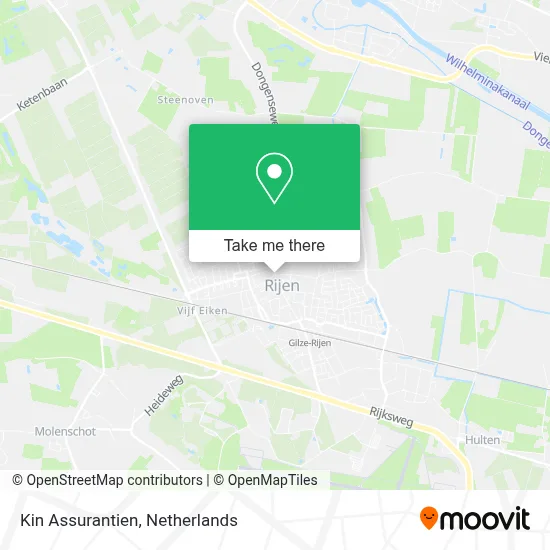 Kin Assurantien map