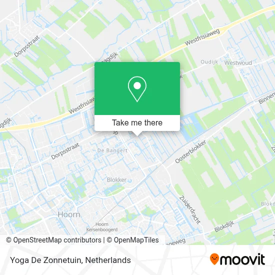 Yoga De Zonnetuin map