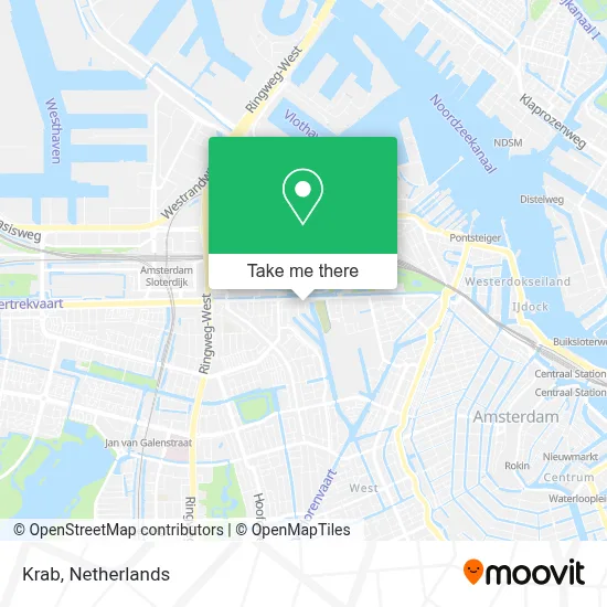 Krab map