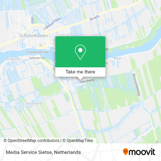Media Service Sietse map
