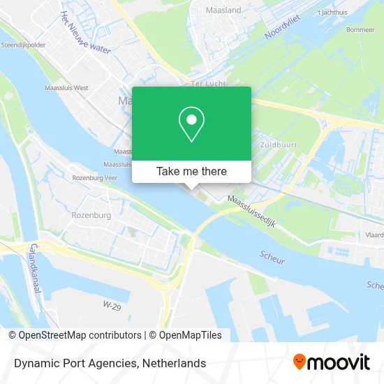 Dynamic Port Agencies map