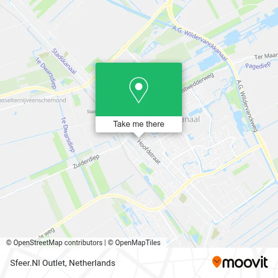 Sfeer.Nl Outlet map