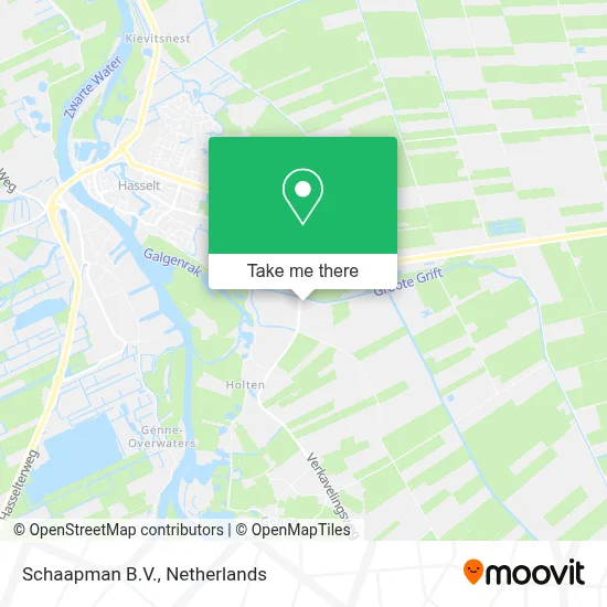 Schaapman B.V. map