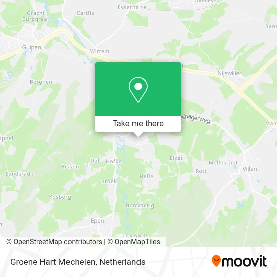 Groene Hart Mechelen map