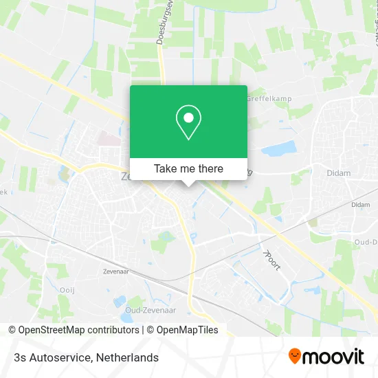 3s Autoservice map