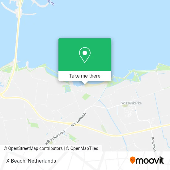 X-Beach map