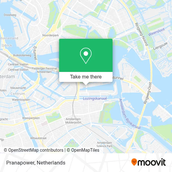 Pranapower map