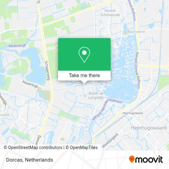 Dorcas map