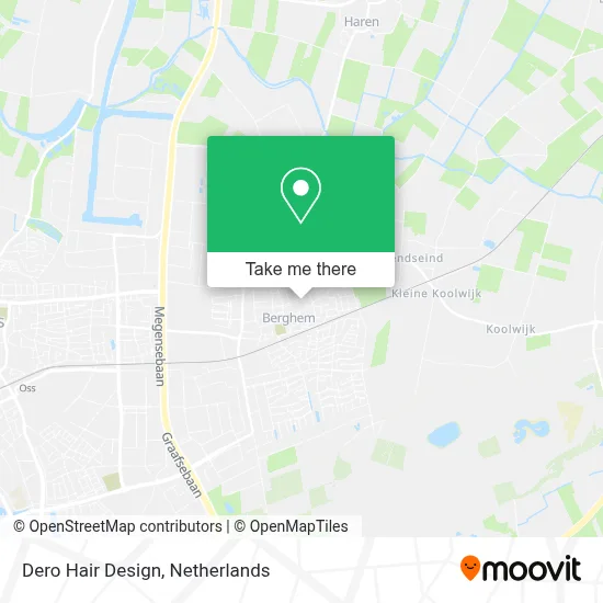 Dero Hair Design map
