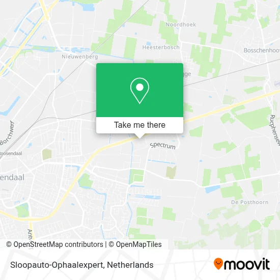 Sloopauto-Ophaalexpert map