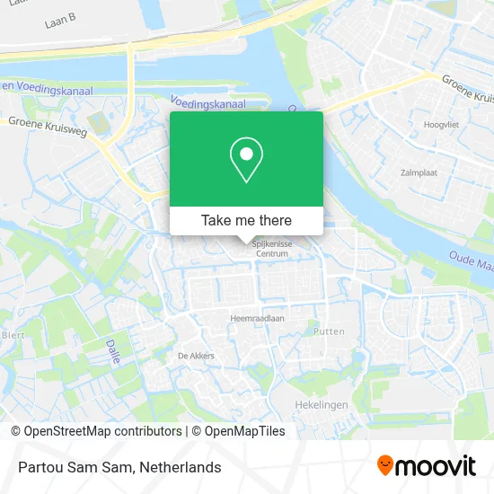 Partou Sam Sam map