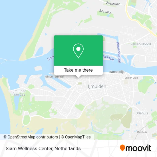 Siam Wellness Center map