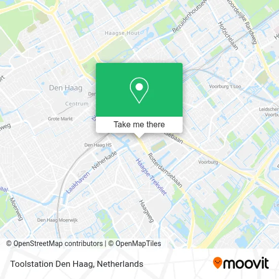 Toolstation Den Haag map